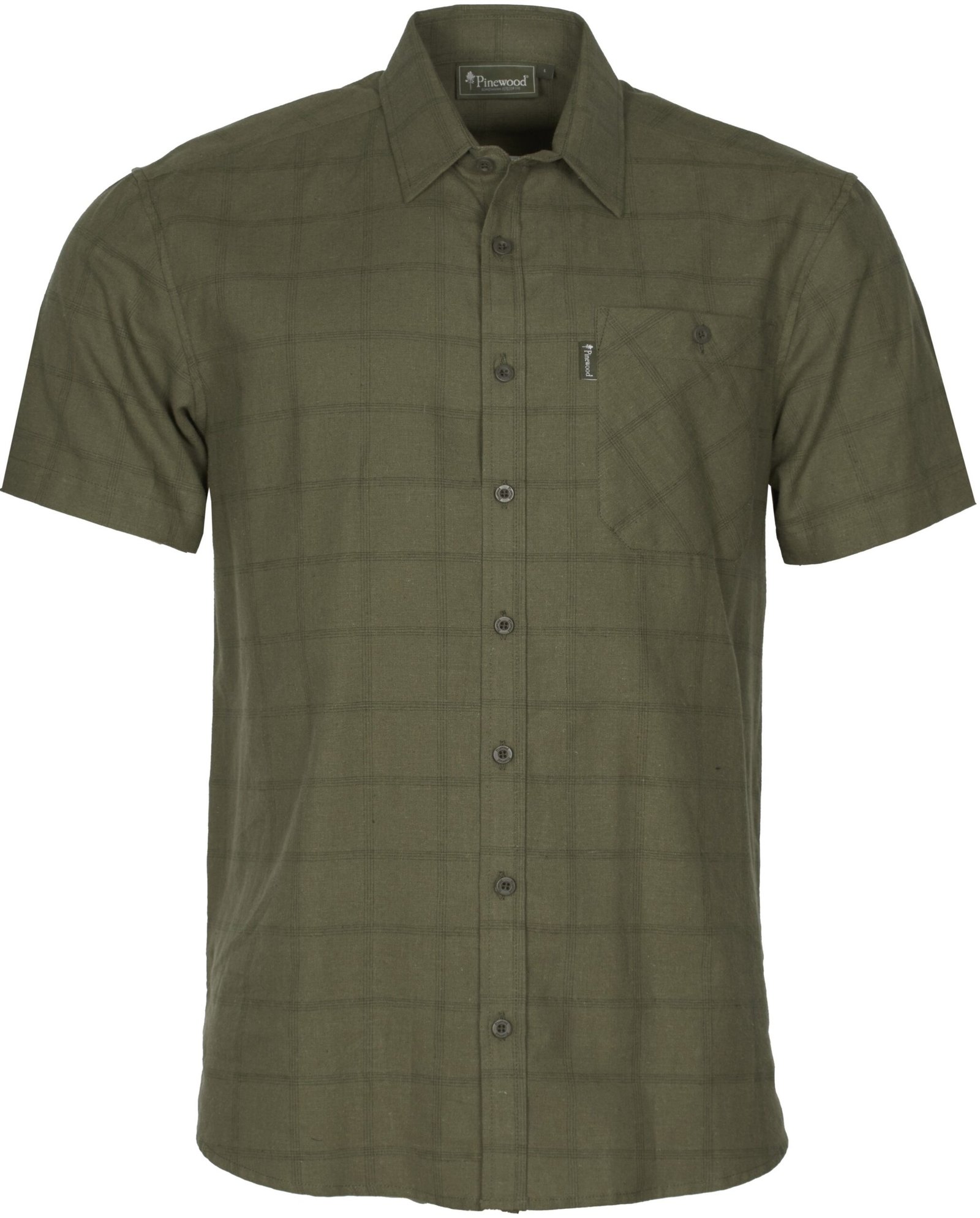 Pinewood Värnamo Hemp Shirt paita, vihreä