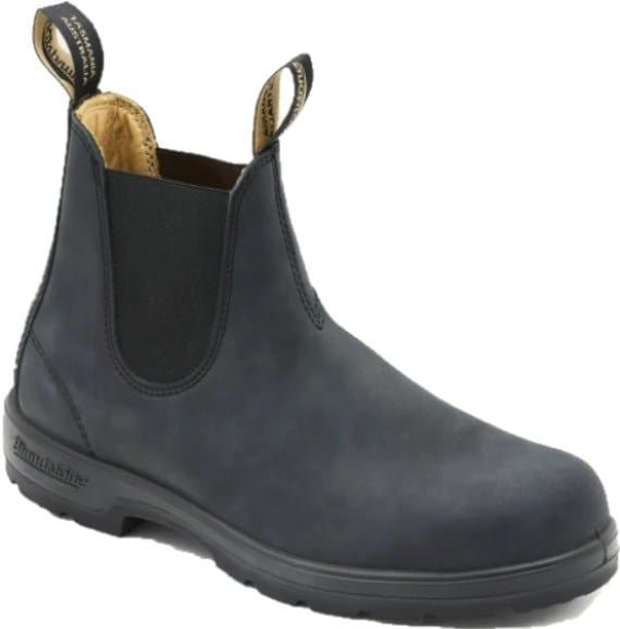 Blundstone 587 Classic Chelsea Boot nilkkurit, unisex, rustiikkinen musta