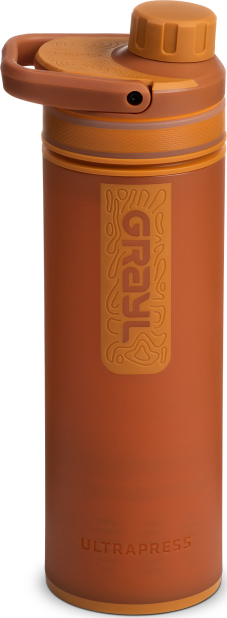 Grayl UltraPress Purifier Bottle vedensuodatin, Mojave Redrock