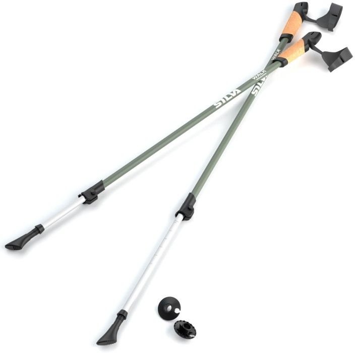 Silva Walking Poles Aluminum Cork alumiiniset vaellussauvat