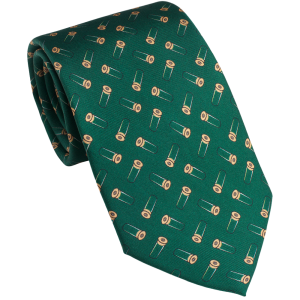Laksen M's Cartridge Silhouette Tie British Racing Green