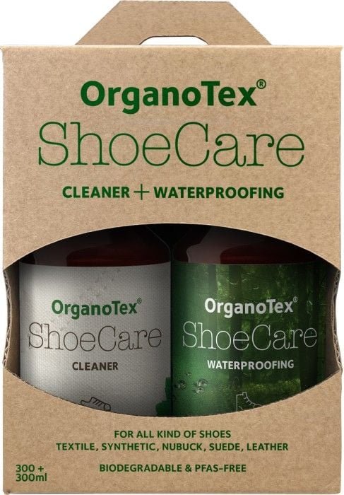 OrganoTex ShoeCare Kit Clean + Reproof Spray 2x300ml
