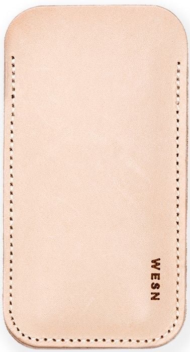 WESN Pocket Sharpner Sheath tuppi hiomakivelle, Natural