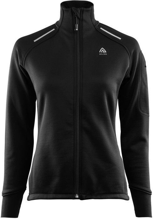 Aclima WoolShell Sport naisten fleecetakki, musta