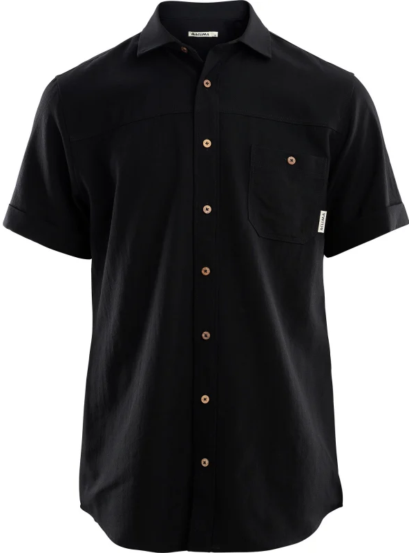 Aclima Leisurewool Short Sleeve paita, musta