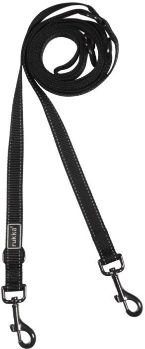 Rukka Bliss Multi Leash M Black
