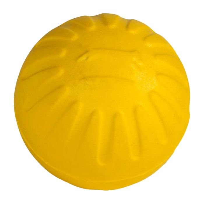 Starmark Foam kelluva pallo keltainen M 7 cm