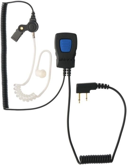Lafayette Miniheadset Inre Öronmussla 2,5+3,5mm Vinklad Mindre Mellanrum