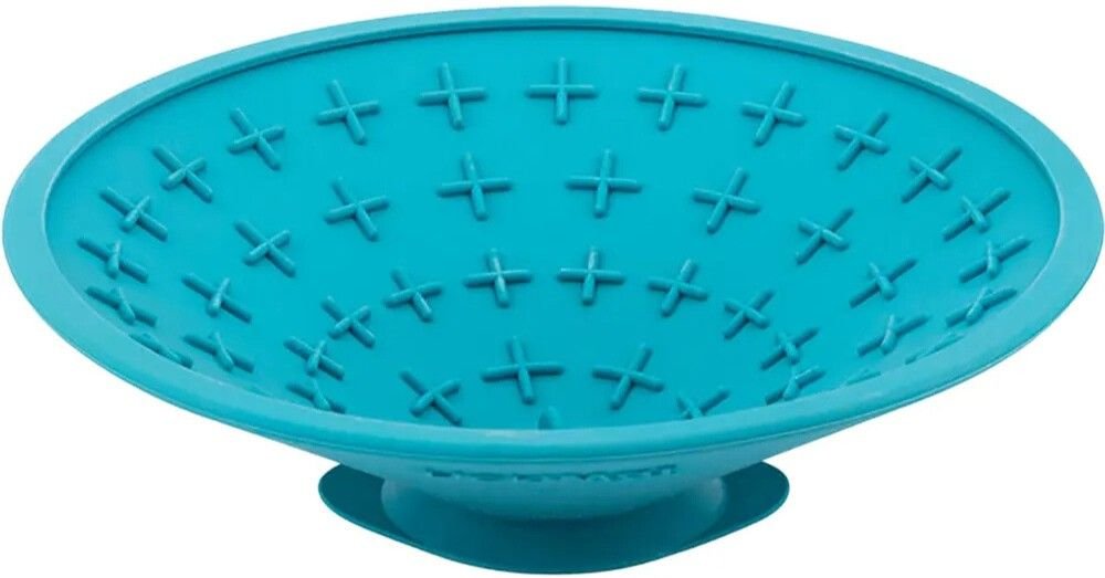 Lickimat Koirankulho Splash, 19 cm, vaaleansininen
