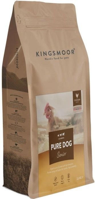 Kingsmoor Pohjoismainen Kana Vähäkalorinen Pieni Koira 2,5 kg