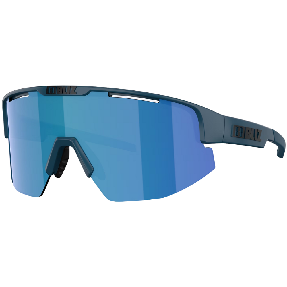 Bliz Matrix Matte Blue Brown Mirror Blue