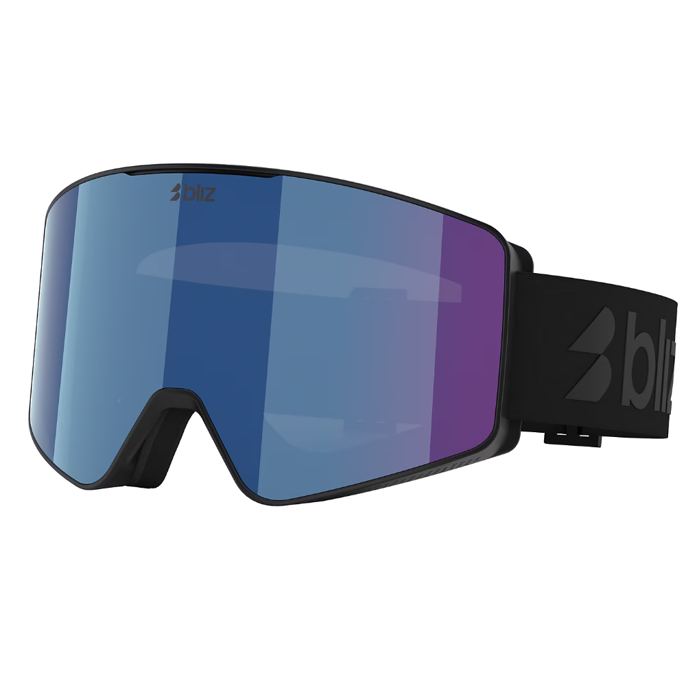 Bliz G001S Small, mattamusta/ruskea (Blue Multi)