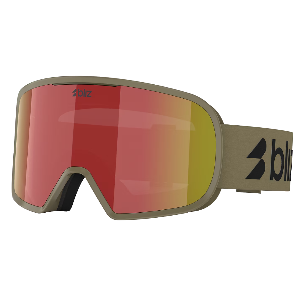Bliz G002 Camo Green Brown With Red Multi