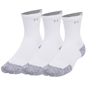 Under Armour UA Velociti Run Cushion Unisex 3-pack Mid-Crew Socks Distant Gray
