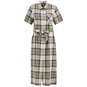 Barbour Fern Dress Dress Navy Tartan