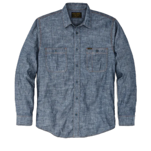 Filson Chambray Cpo Shirt Rinsed Indigo Chambray