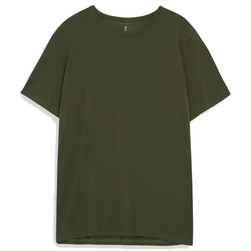 Tufte Wear M's Clover Merino Tee Olive Night