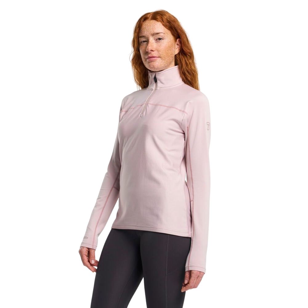 Tenson W's Txlite Base Half Zip Light Pink