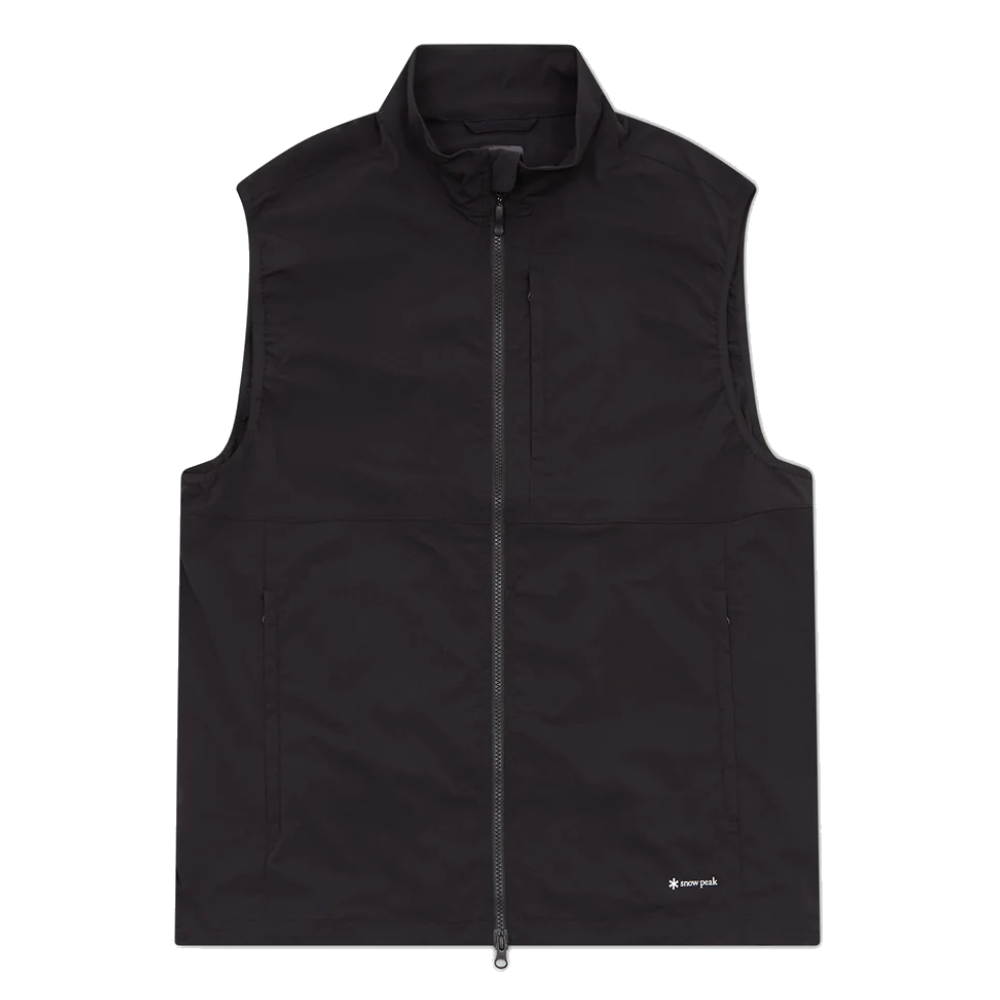 Snow Peak New Standard Utility Vest Black