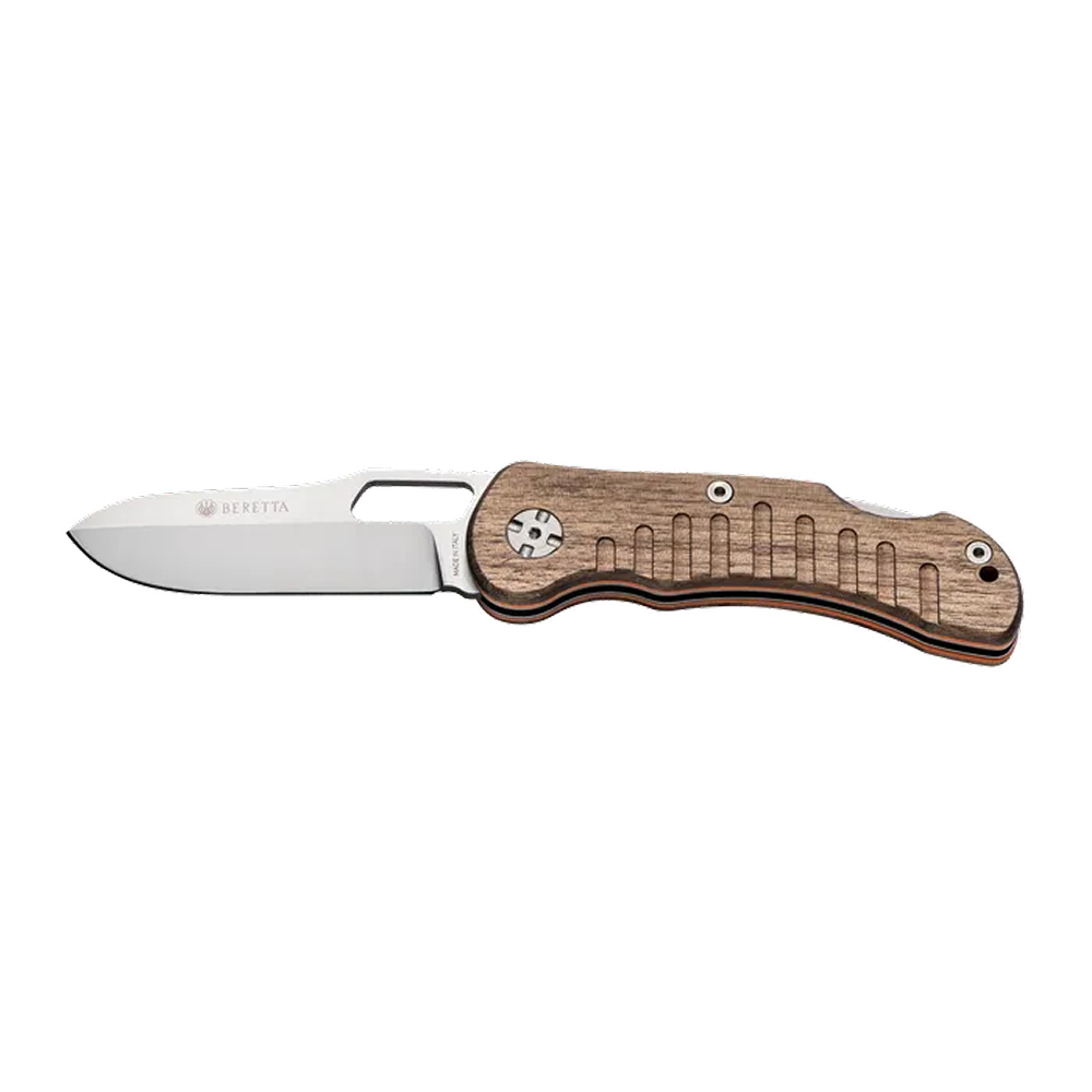 Beretta Bushbuck Folding Knife Brown & Orange