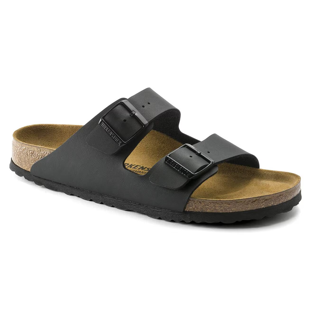 Birkenstock Arizona Soft Footbed Birko-Flor Narrow Black