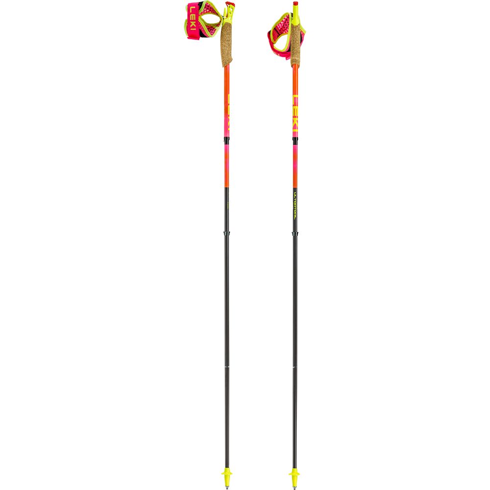 Leki Ultratrail FX.One SL Neonpink/Pastelloarange/Neonyellow