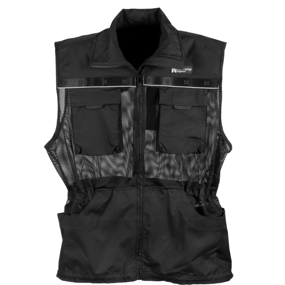 Non-stop dogwear Dog Training Vest Black