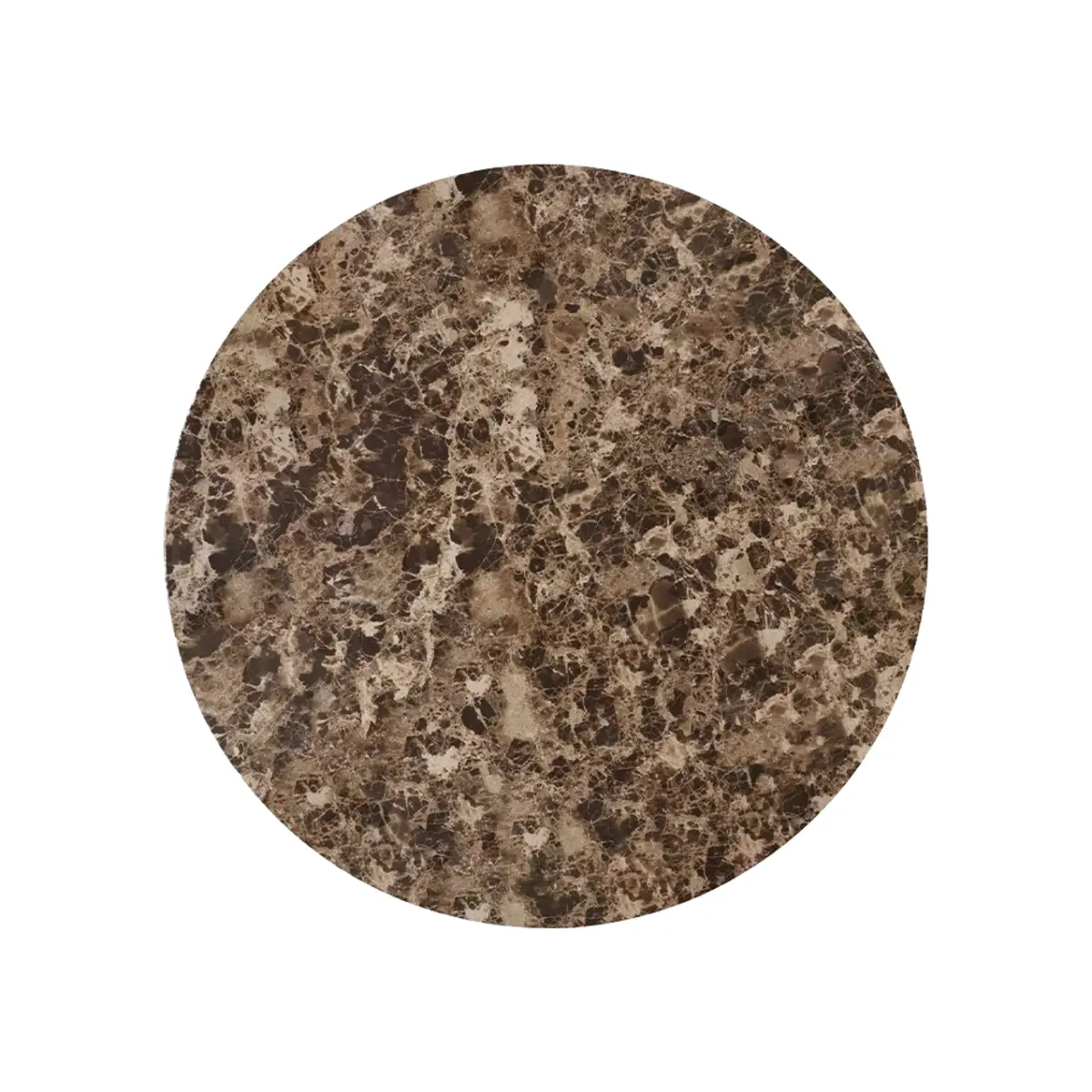 Audo CPH, Androgyne-pöytälevy, marmori, Emperador - Ø65 cm