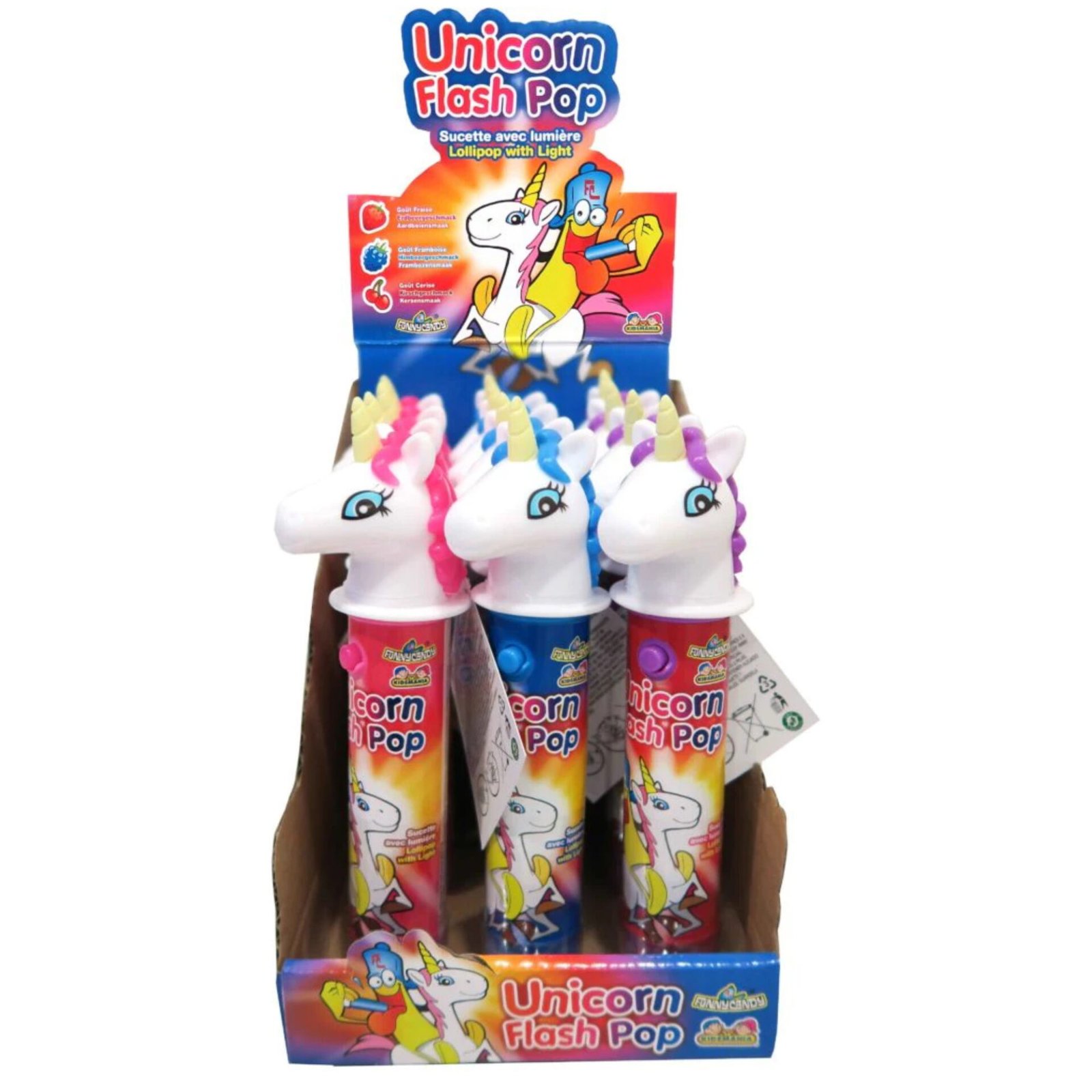Unicorn Flash Pop Tikkari Valolla 11g