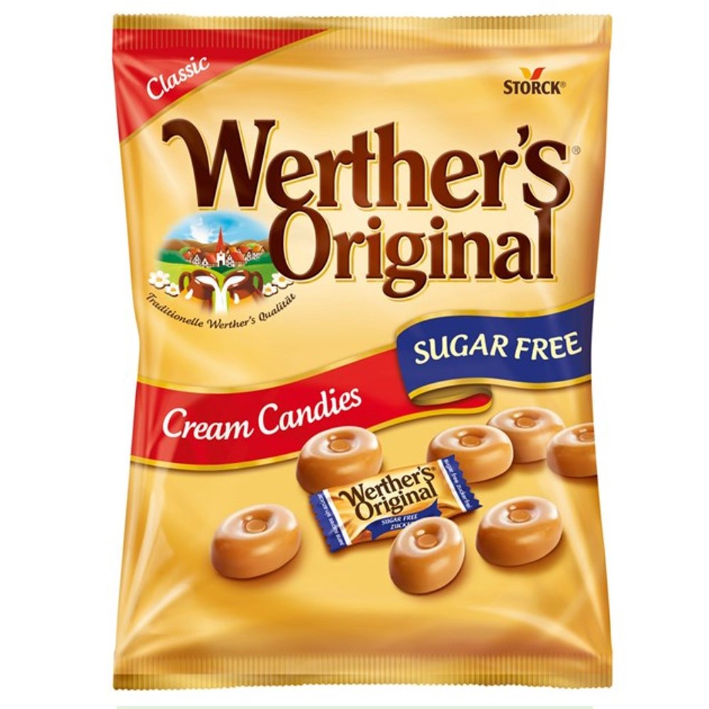 Werthers Cream Candies Sugar Free 70g