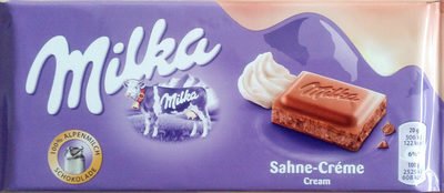 Milka Maitosuklaalevy Cream 100 G