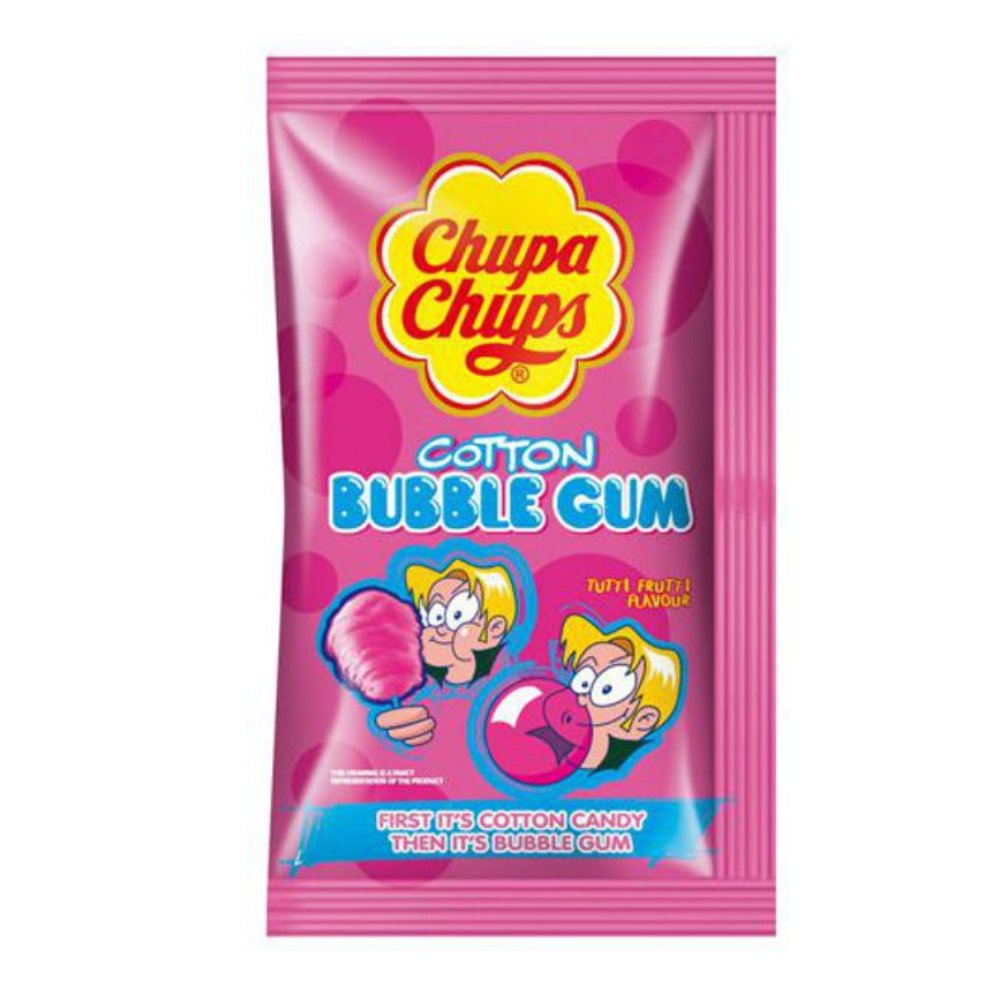 Chupa Chups Cotton Bubble Gum 11g