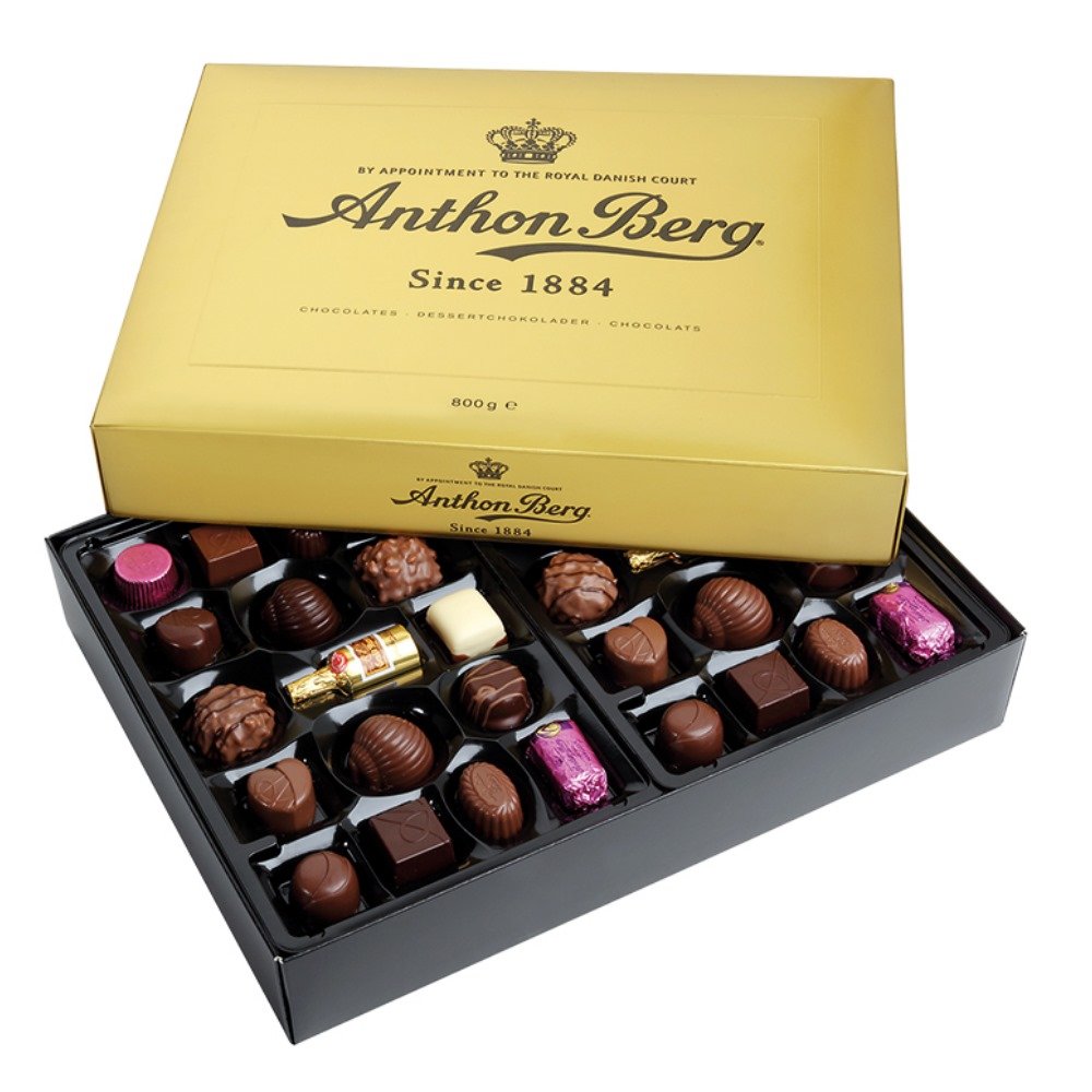 Anthon Berg Since 1884 Suklaa Konvehti Kultarasia 400g