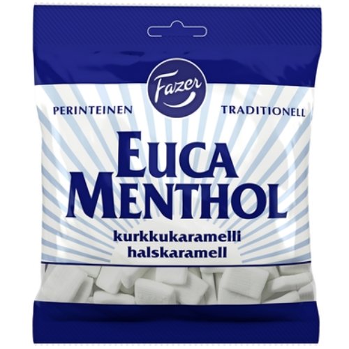 Fazer Euca Menthol Kurkkukaramelli 200g