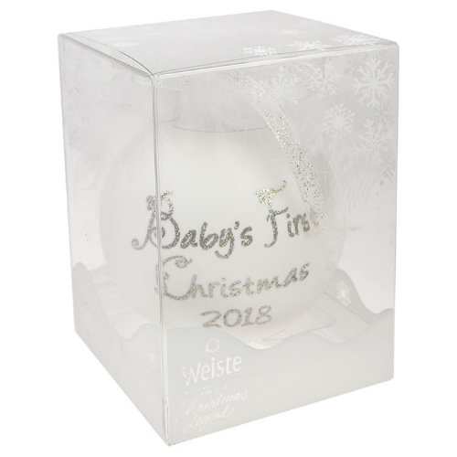 Weiste Babysfirst Xmas Vauvan Vuosipallo Valkoinen 85mm 2019