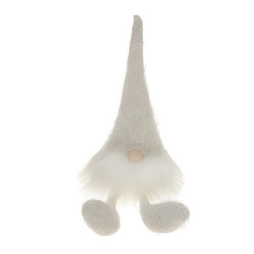 Weiste Partatonttu Valkoinen Lötköjalat 38cm