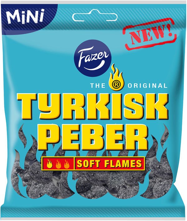 Fazer Tyrkisk Peber Soft Flames 80 G