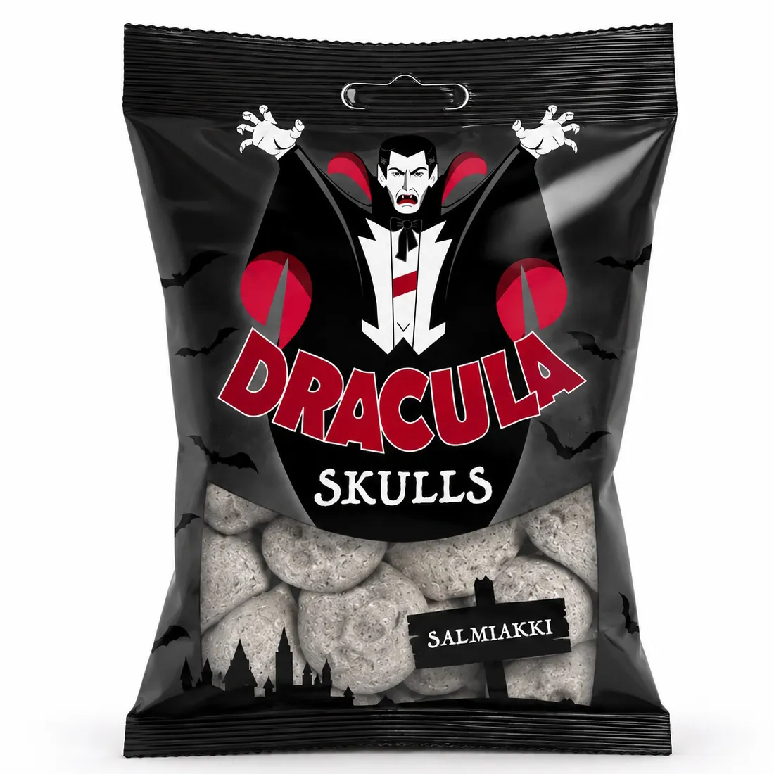 Dracula Salmiakkikallo 65g