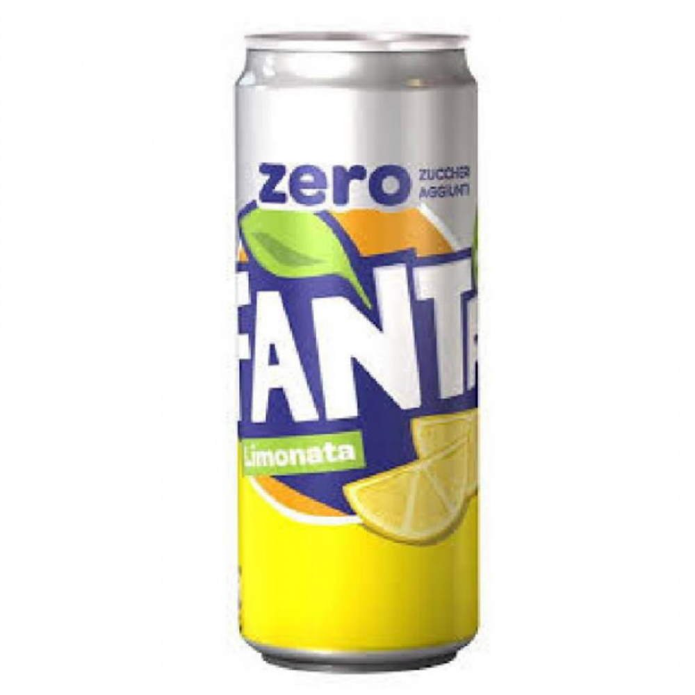 Fanta Zero Lemon Pantilla 330ml