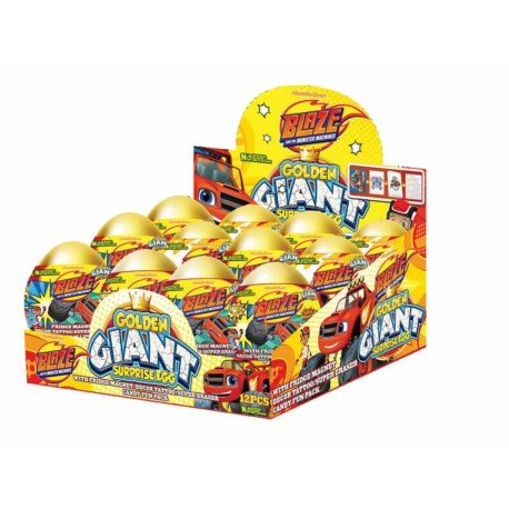 Blaze Golden Giant Yllätysmuna  Karkkia & Askartelutuotteita