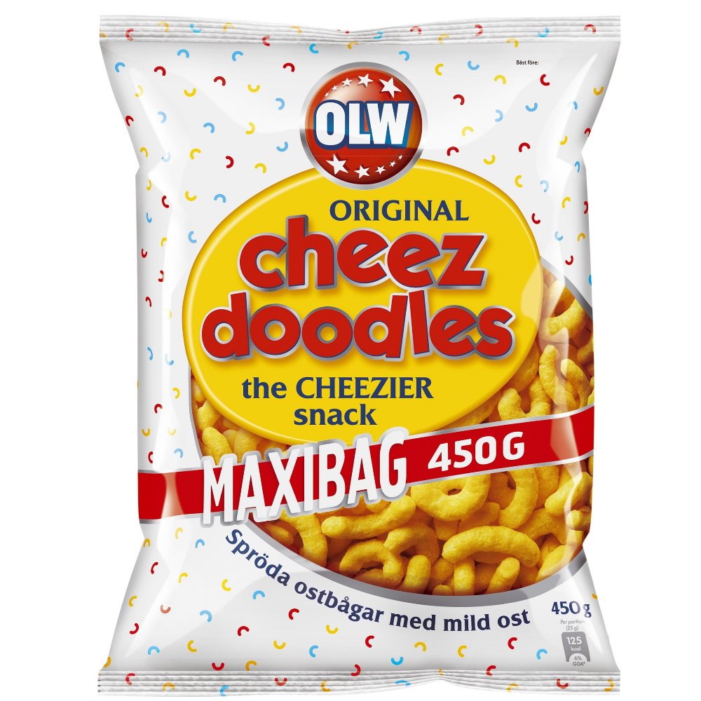 Olw Cheez Doodles Maxibag 450g