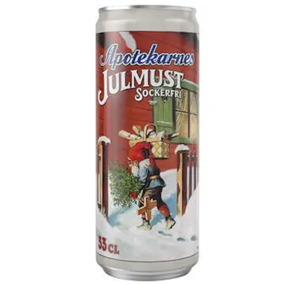 Apotekarnes Julmust Sockerfri Pantilla 330ml * huom pvm*