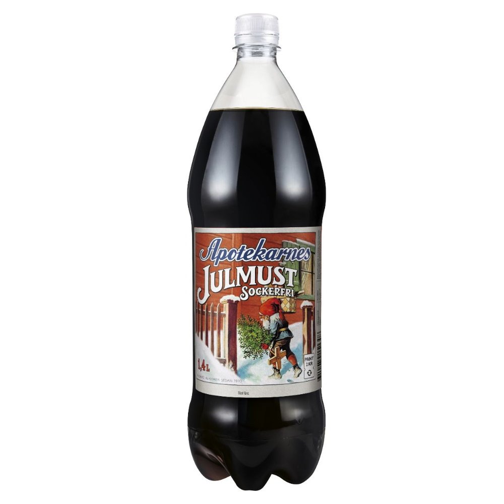Apotekarnes Julmust Sockerfri 1,5l