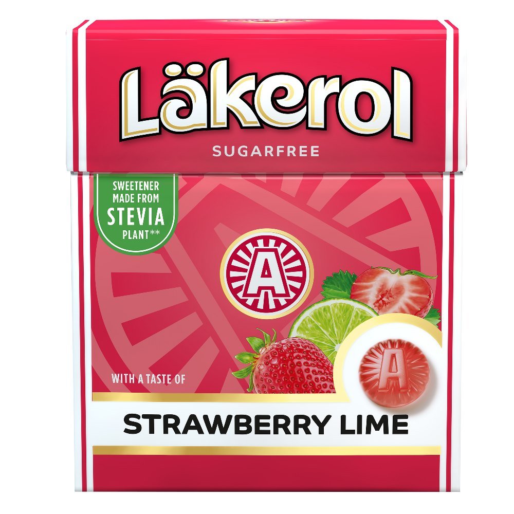 Läkerol Strawberry Lime 25g