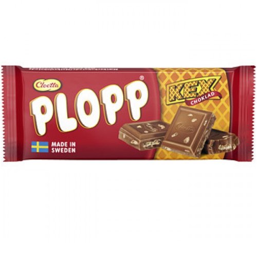 Cloetta Plopp & Kex Suklaalevy 75g