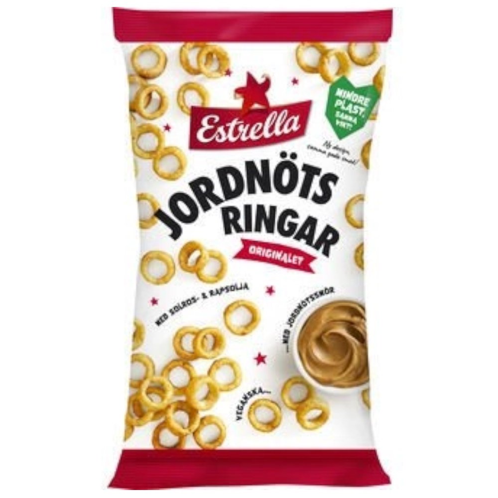 Estrella Jordnöts Ringar 175g