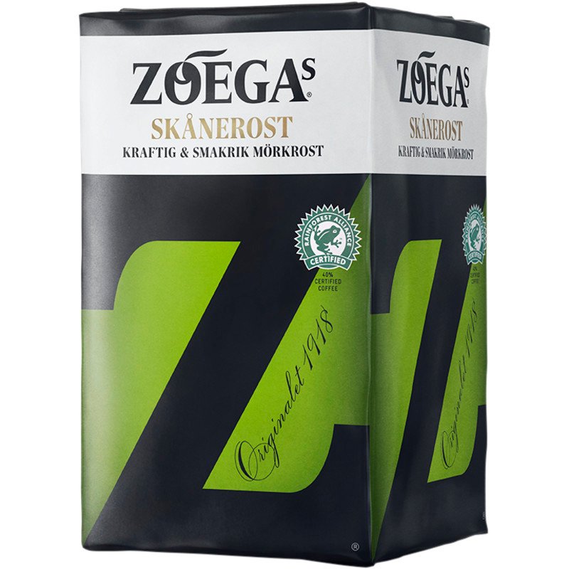 Zoega Skånerost Tummapaahto Suodatin Kahvi 450g