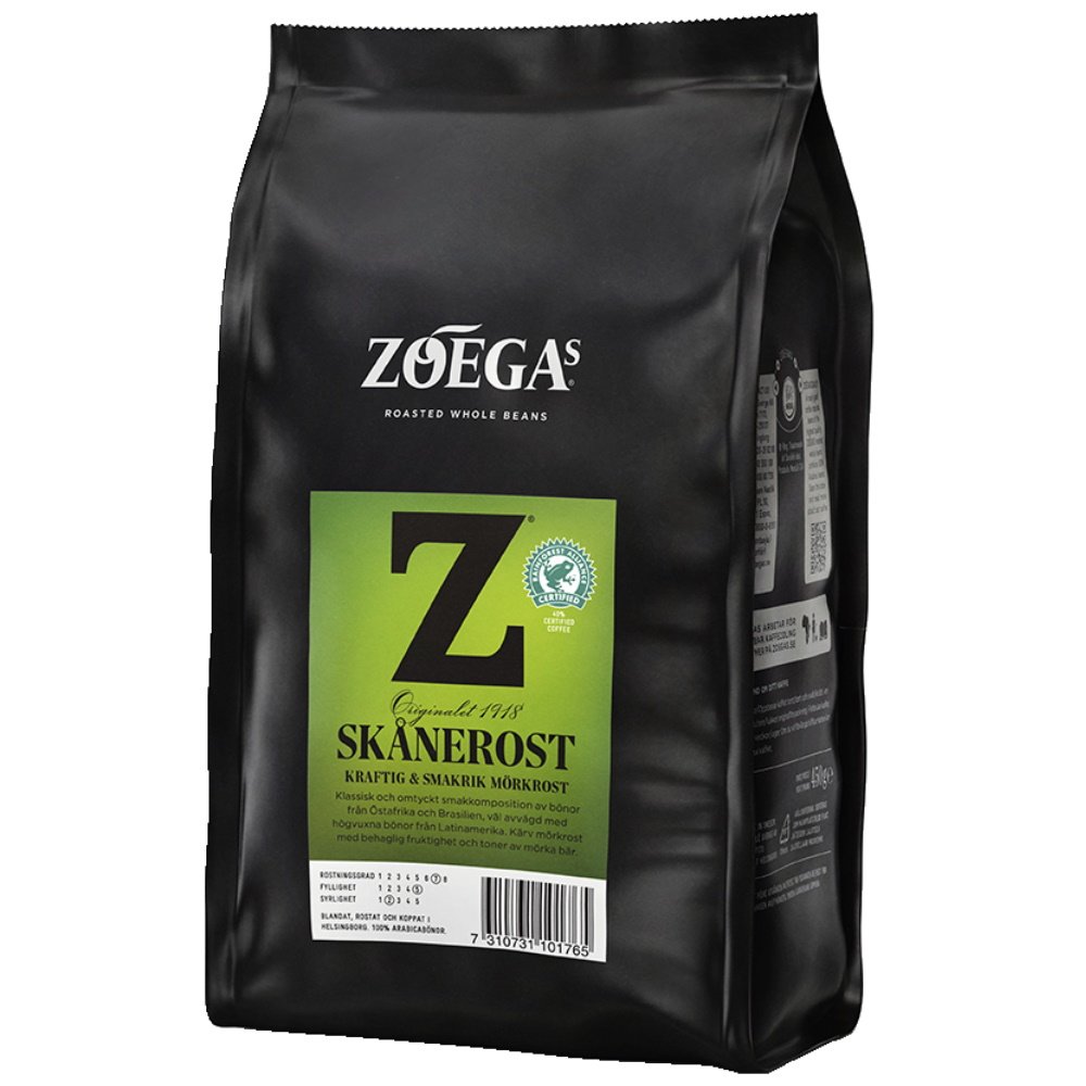 Zoega Skånerost Papukahvi Tummapaahto 450g