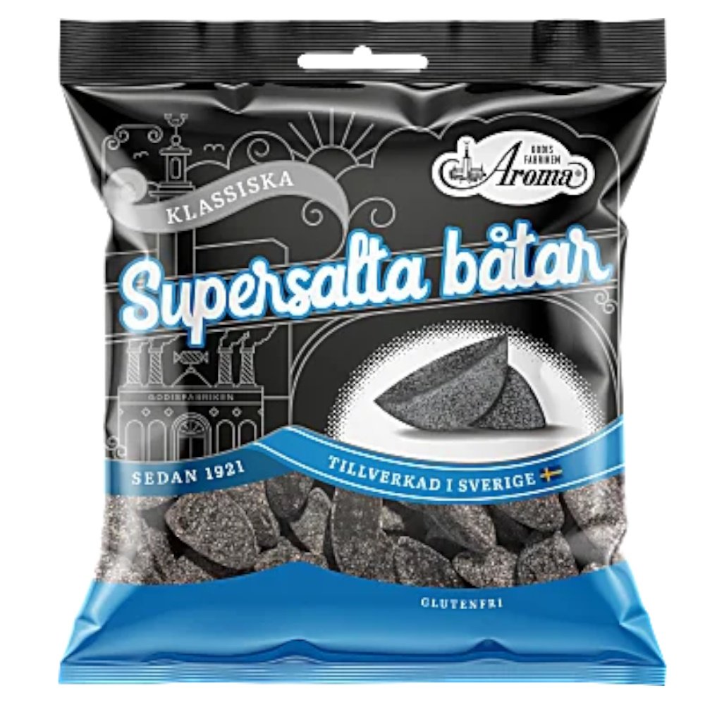 Aroma Supersalta Båtar 80g