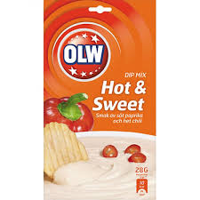 Olw Dip Mix Hot & Sweet 28g